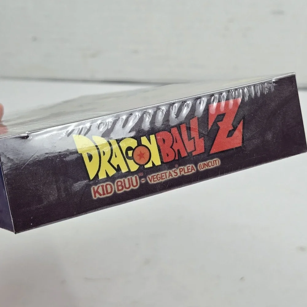 Dragon Ball Z Kid Buu Vegeta's Plea VHS Uncut Version New Sealed Anime DBZ NOS
